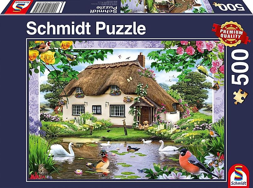 Schmidt Spiele Puzzle Romantisches Landhaus. 500 günstig online kaufen