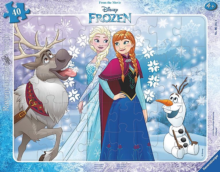 Ravensburger Verlag GmbH Puzzle Die Eiskönigin - Anna und Elsa, Puzzleteile günstig online kaufen