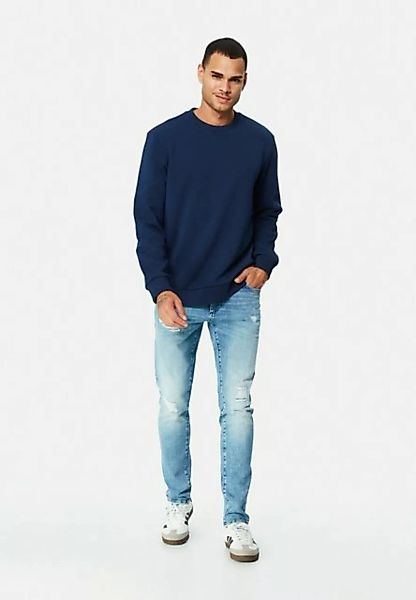 Mavi Rundhalspullover CREW NECK SWEATSHIRT Basic Sweatshirt günstig online kaufen