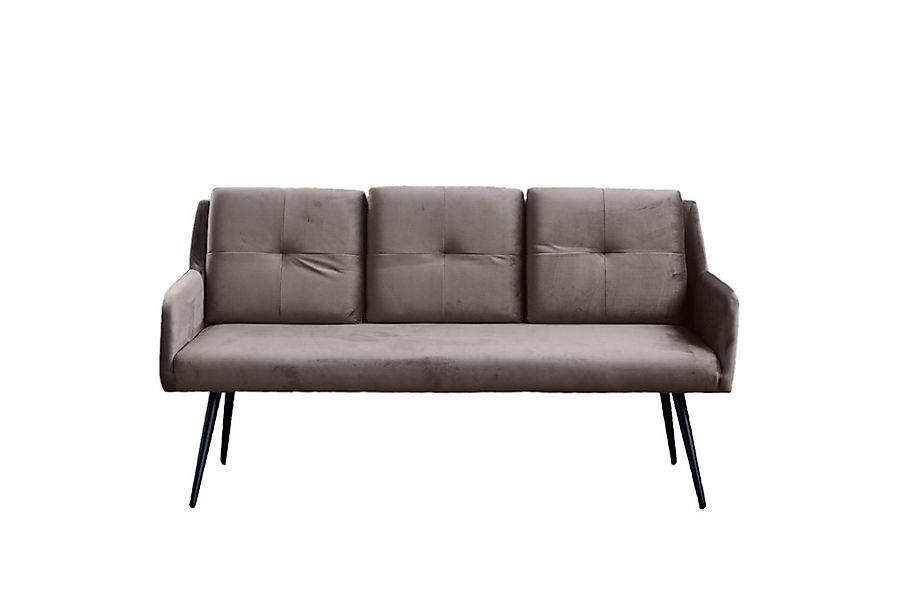 KAWOLA Sitzbank PIRI, Esszimmerbank Velvet verschiedene Farben günstig online kaufen