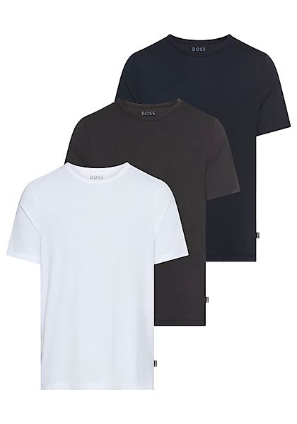 BOSS T-Shirt TShirt RN 3P Natura günstig online kaufen