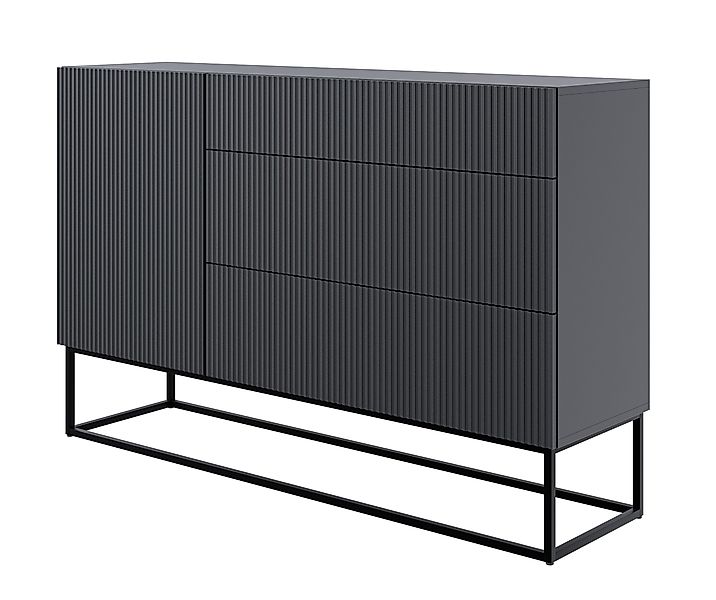 Selsey Sideboard VELDIO, 1-türig mit 3 günstig online kaufen