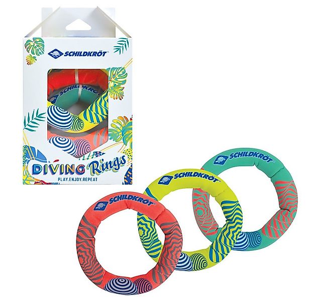 MTS Badespielzeug Donic Schildkröt Tauchringe Ø14cm 3 Stück günstig online kaufen