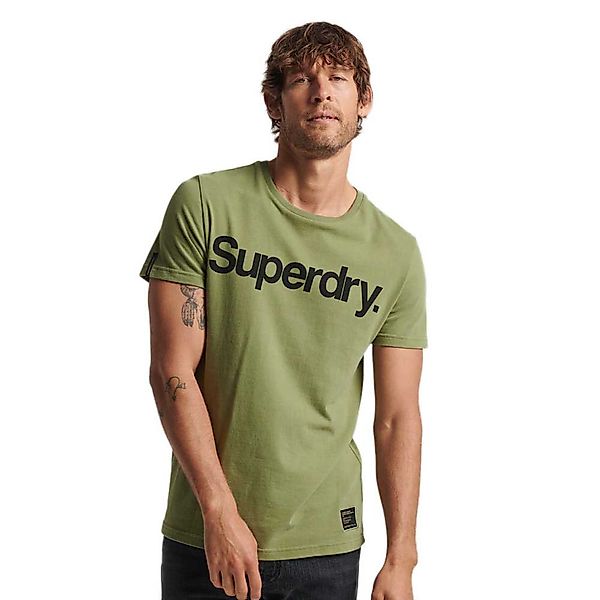 Superdry Military Graphic 220 Kurzärmeliges T-shirt XL Lieutenant Olive günstig online kaufen