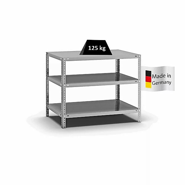 PROREGAL Fachbodenregal Schraubsystem Light-Duty Grundregal HxBxT 80 x 100 günstig online kaufen