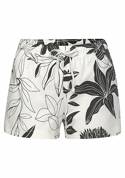LASCANA Schlafshorts, mit floralem Druck günstig online kaufen