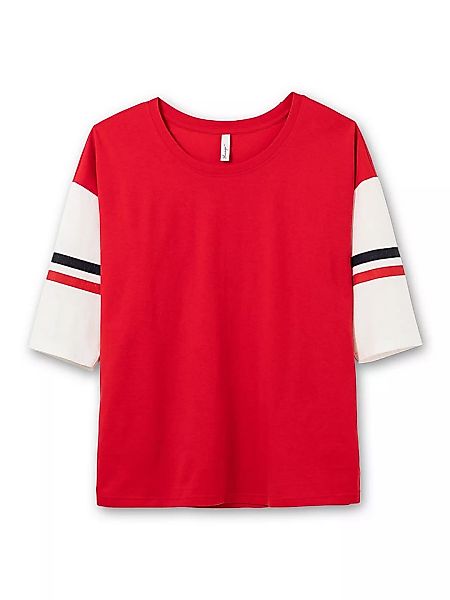 Sheego 3/4-Arm-Shirt "Große Größen", im College-Stil günstig online kaufen