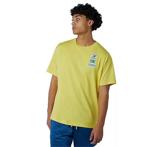New Balance Essentials Tag Kurzarm T-shirt S First Light günstig online kaufen