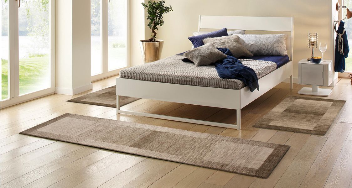 THEKO Bettumrandung Gabbeh Super, Handweb Teppich, günstig online kaufen