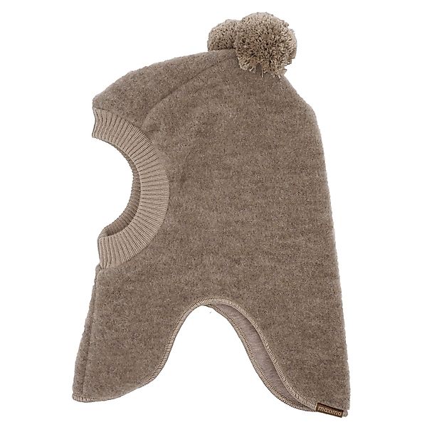 MAXIMO Schlupfmütze GOTS MINI-Schlupfmütze Wollfleece, Pompons, günstig online kaufen