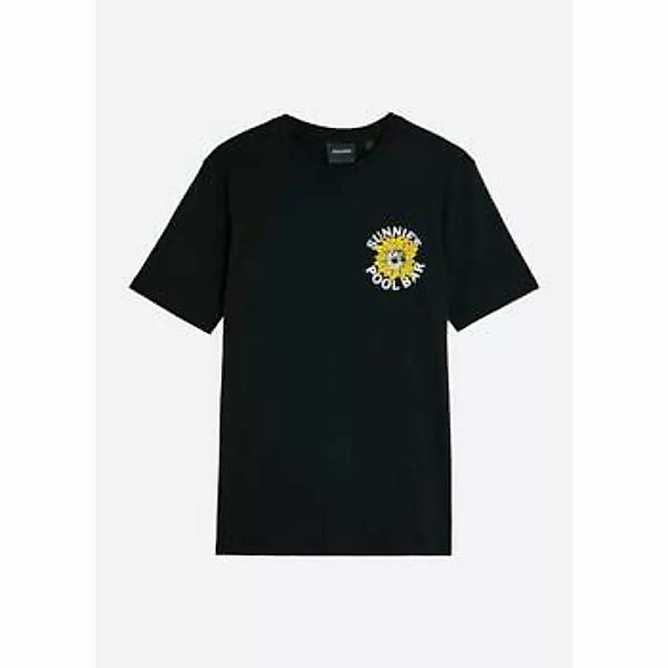 Lyle & Scott  T-Shirts & Poloshirts Sunnies pool bar graphic t-shirt - jet günstig online kaufen