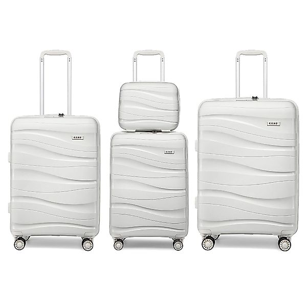 KONO Handgepäck-Trolley Leicht Hartschalenkoffer Reisekoffer mit günstig online kaufen