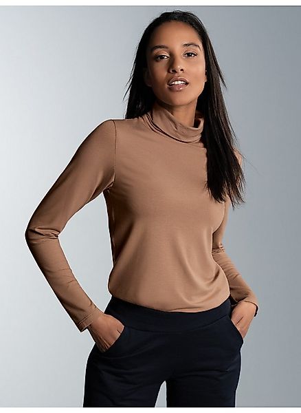 Trigema Rollkragenshirt TRIGEMA Rollkragen-Shirt aus elastischer Viskose (1 günstig online kaufen