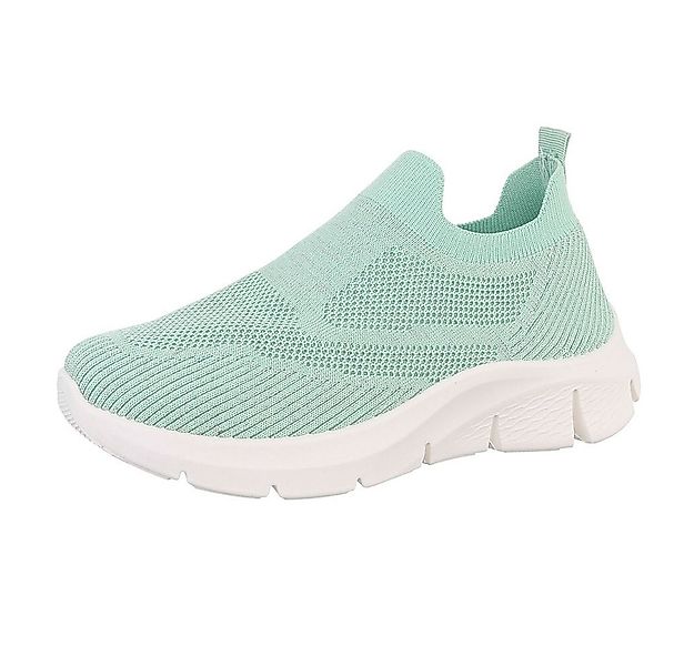 Ital-Design Damen Low-Top Freizeit Sneaker (86706700) Keilabsatz/Wedge Snea günstig online kaufen