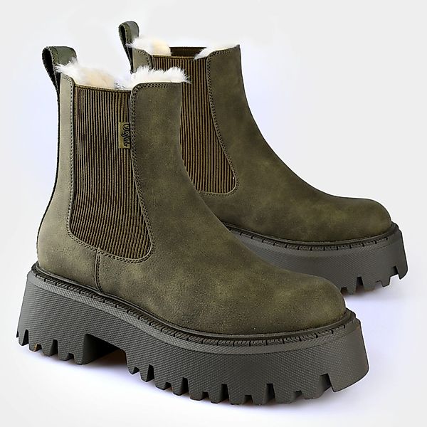 Buffalo Aspen Chelsea Stiefel mit Plateau-Sohle günstig online kaufen