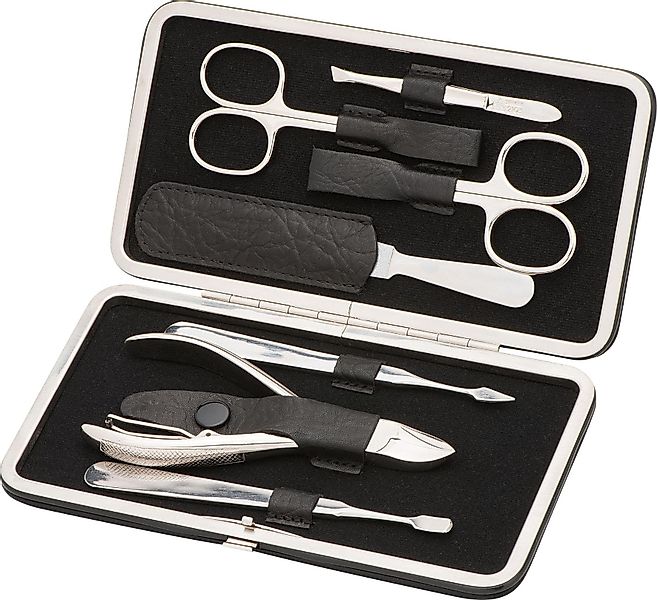 ERBE Maniküre-Etui Bügel-Lederetui mit Druckknopf, 7 günstig online kaufen