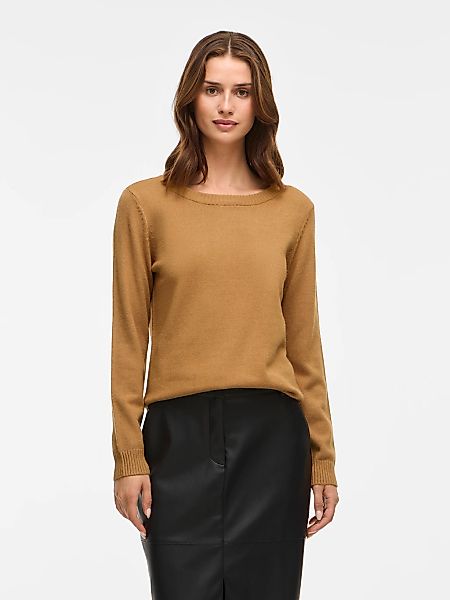 Vila Rundhalspullover VIRIL O-NECK L/S KNIT günstig online kaufen