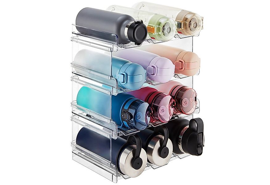 Lifewit Küchenorganizer-Set Stapelbarer Flaschenhalter für Schrank, Gefrier günstig online kaufen