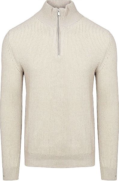Marc O'Polo Half Zip Pullover Grau - Größe XL günstig online kaufen