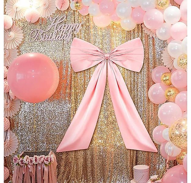 CLTYQ Dekoobjekt Große Schleifendekoration, 65 cm x 105 cm, Weihnachtsdekor günstig online kaufen