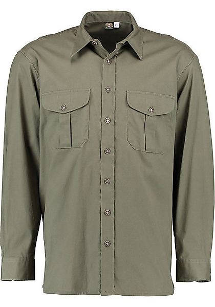 OS Trachten Outdoorhemd Madaja Langarm Dehnzonen-Jagdhemd mit Blasebalgpatt günstig online kaufen