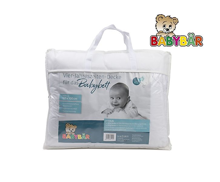HSC Home-Style-Creation GmbH Babybettdecke Baby Vierjahreszeitenbettdecke günstig online kaufen