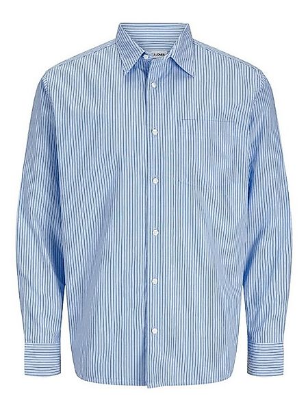 Jack & Jones Langarmhemd JJECODY POPLIN SHIRT LS SN mit Streifen Muster günstig online kaufen
