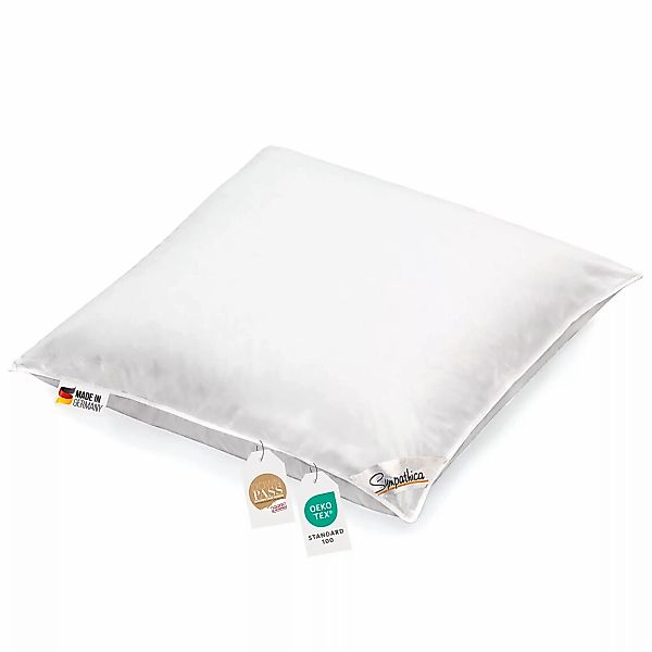 Kopfkissen 1100g neue 30% Daunen 70% Federn medium Daunenpass 80x80 günstig online kaufen