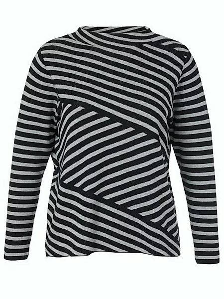 VIA APPIA Strickpullover Via Appia Damen Pullover - schwarz 40 (1-tlg) günstig online kaufen