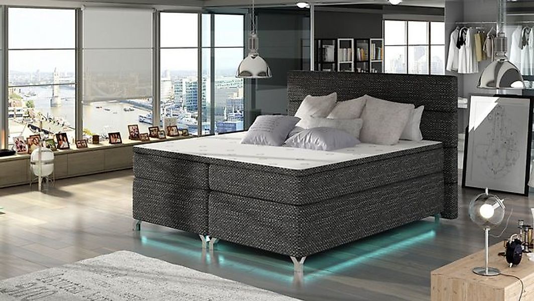 Xlmoebel Boxspringbett Boxspringbett modern klassisch Schlafzimmermöbel, He günstig online kaufen