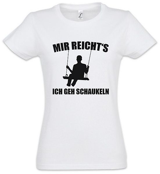 Urban Backwoods Print-Shirt Mir Reicht´s Ich geh Schaukeln Damen T-Shirt Ps günstig online kaufen