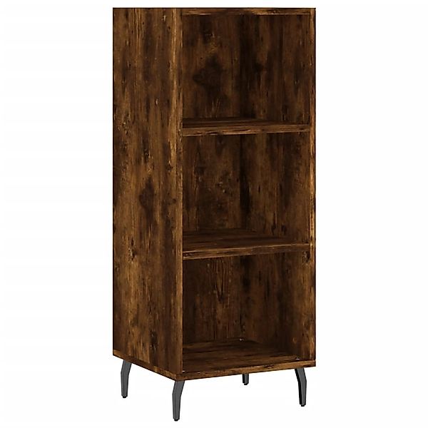 vidaXL Sideboard Räuchereiche 34,5x32,5x90 cm Holzwerkstoff 828753 günstig online kaufen