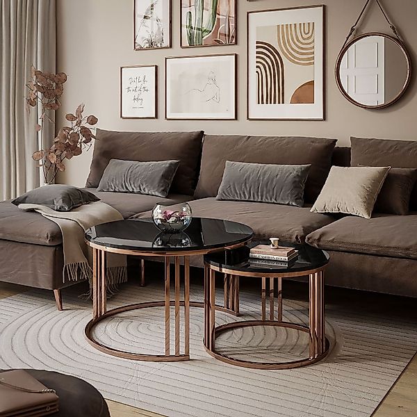 Lookway Couchtisch LORI 2in1 Couchtisch-Set in günstig online kaufen