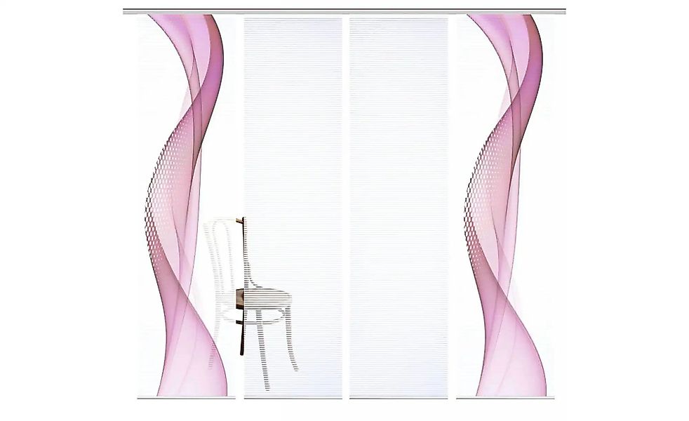 HOME in green Schiebegardine "NEVOLA" Paneelwagen 4 Stk. tlg. SET DIGITALDR günstig online kaufen