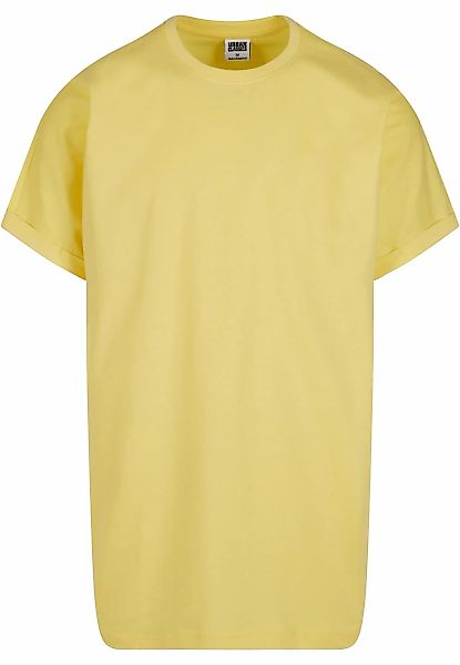 URBAN CLASSICS T-Shirt "Urban Classics Herren Long Shaped Turnup Tee", (1 t günstig online kaufen