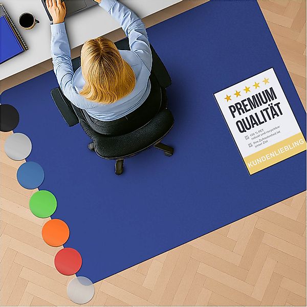 Nova Forma Bodenschutzmatte CHROMA, bunte Stuhlmatte günstig online kaufen