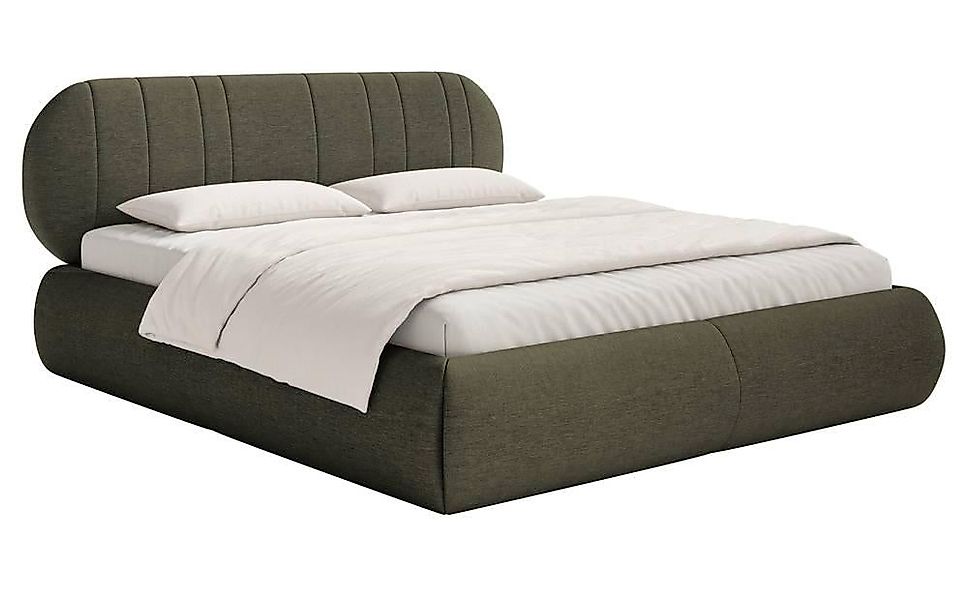 NADUVI Collection | Bettgestell Savan 140 x 200 cm mit Staufach günstig online kaufen