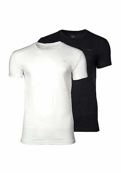 Gant Kurzarmshirt "C-NECK T-SHIRT 2-PACK", Mit Rundhalsausschnitt günstig online kaufen