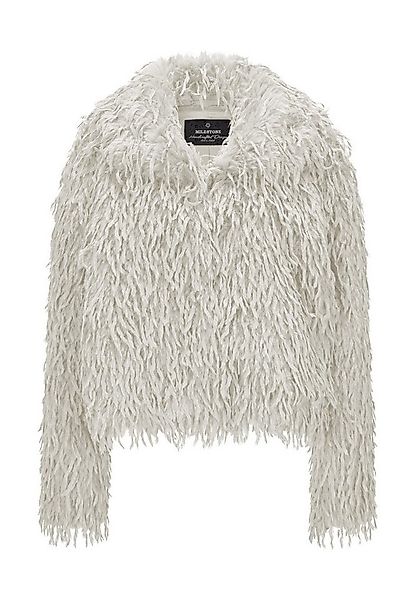 Milestone Fellimitatjacke MSWhitney kurze Jacke aus Kunstpelz im Federlook günstig online kaufen