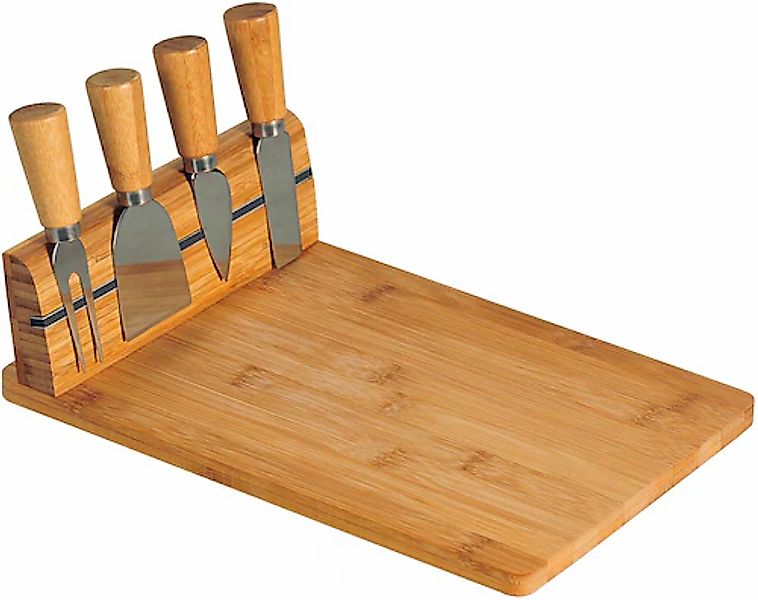KESPER® Käsebrett, (Set, 4 St.), mit Besteck günstig online kaufen