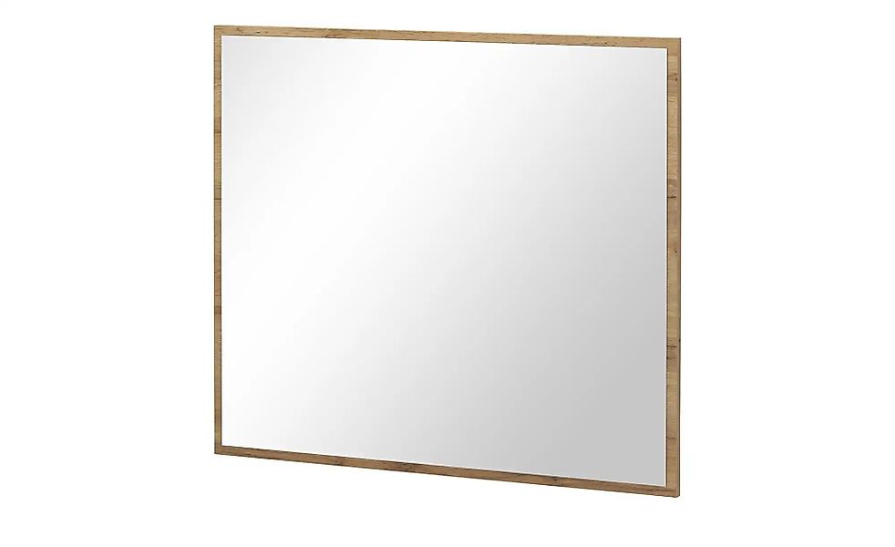 uno Spiegel 80 x 70 cm Stripe ¦ holzfarben ¦ Glas,Aluminium,Holzwerkstoff ¦ günstig online kaufen