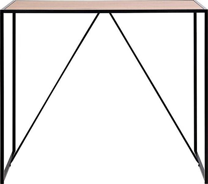 ACTONA GROUP Bartisch, mit schmalem Metallfuß, Breite 120 cm, in weiteren V günstig online kaufen