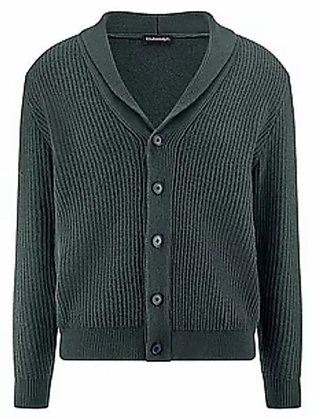 Schalkragen-Strickjacke Louis Sayn grün günstig online kaufen