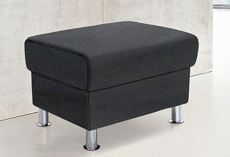 TRENDMANUFAKTUR Hocker "Rondo, Polsterhocker zur Serie, Breite 67 cm, Füße günstig online kaufen