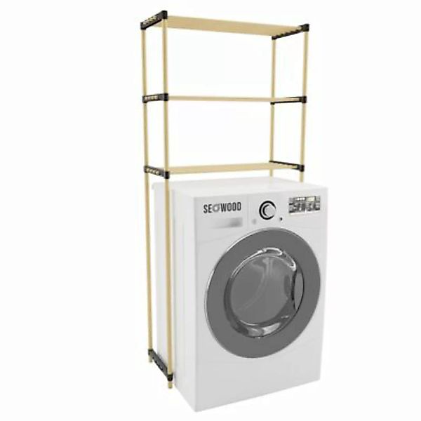 HTI-Living Überbau-Regal Waschmaschine Kiefernholz natur  Erwachsene günstig online kaufen