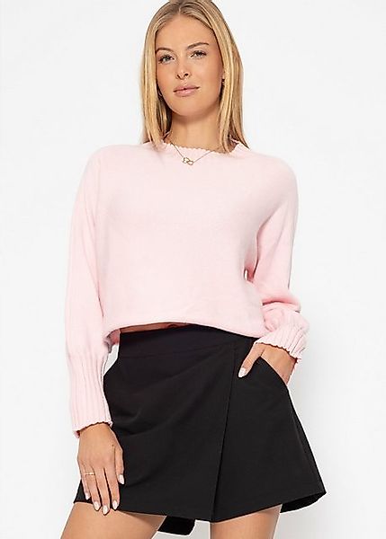 SASSYCLASSY Strickpullover Oversize Strickpullover Damen kurz günstig online kaufen