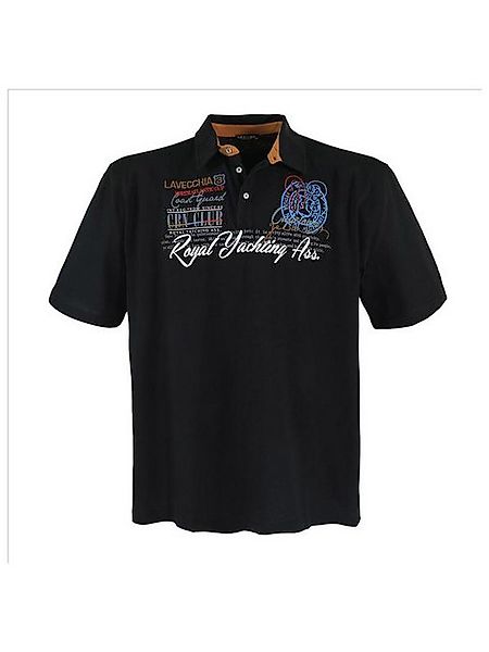 Lavecchia Poloshirt Lavecchia Herren Poloshirt LV-4688 (Schwarz, 5XL) Herre günstig online kaufen