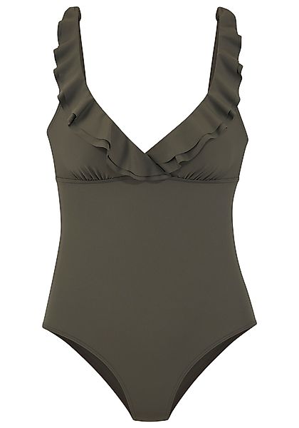 JETTE Badeanzug mit eleganter Rüsche und Shaping-Effekt günstig online kaufen