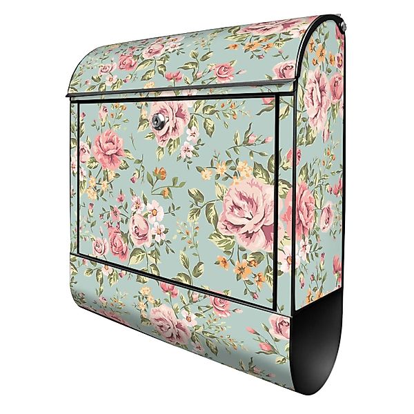 Banjado Design Briefkasten Schwarz Pulverbeschichtet, 39x47x14cm, 2 Schlüss günstig online kaufen