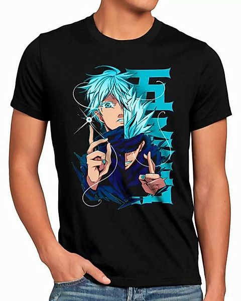 style3 T-Shirt Blue Eyes jujutsu kaisen anime japan manga günstig online kaufen